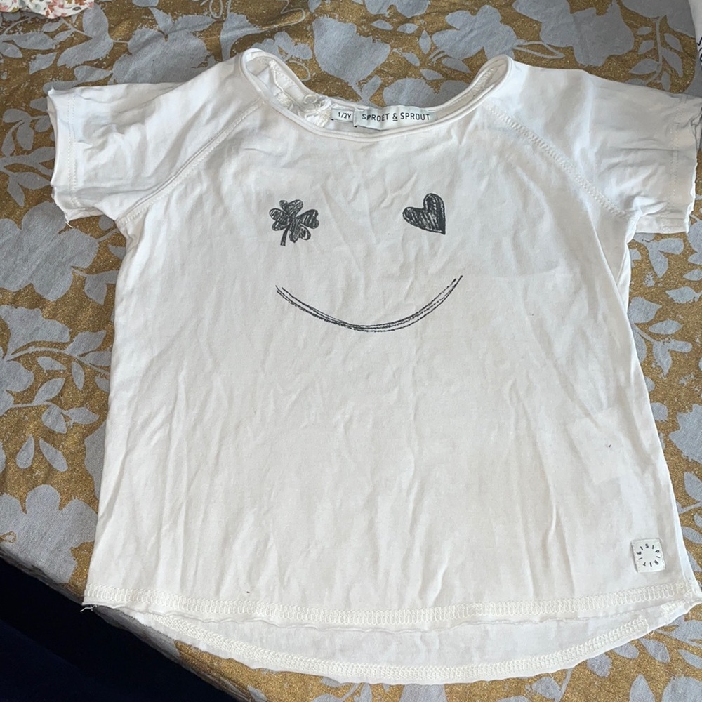 Girls or boys sproet & sprout short sleeve tee
